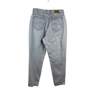 Vintage Lee Riders Jeans Size 14 Tapered Leg Light Wash 100% Cotton